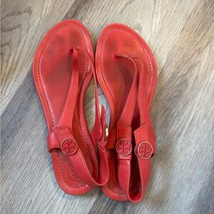 Tory Burch Red Sandals